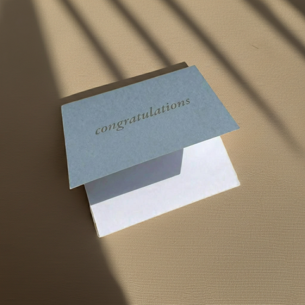Folded Card - Congratulations