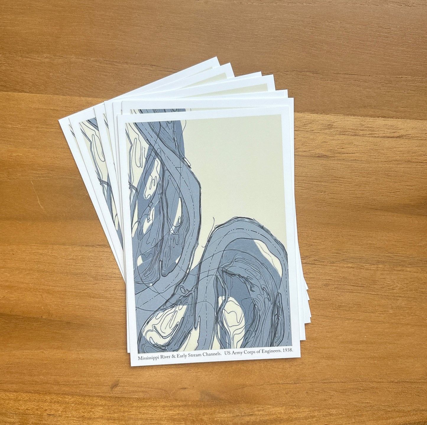 Postcard - Mississippi River Georgetown Bend