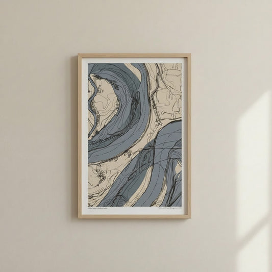 Broadsheet Set: Mississippi River Meanders