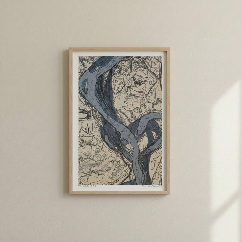 Broadsheet: Mississippi River Meanders - Walker Bend to Kentucky Bend