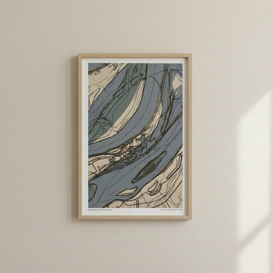 Broadsheet: Mississippi River Meanders - Spanish Moss Bend to Walker Bend