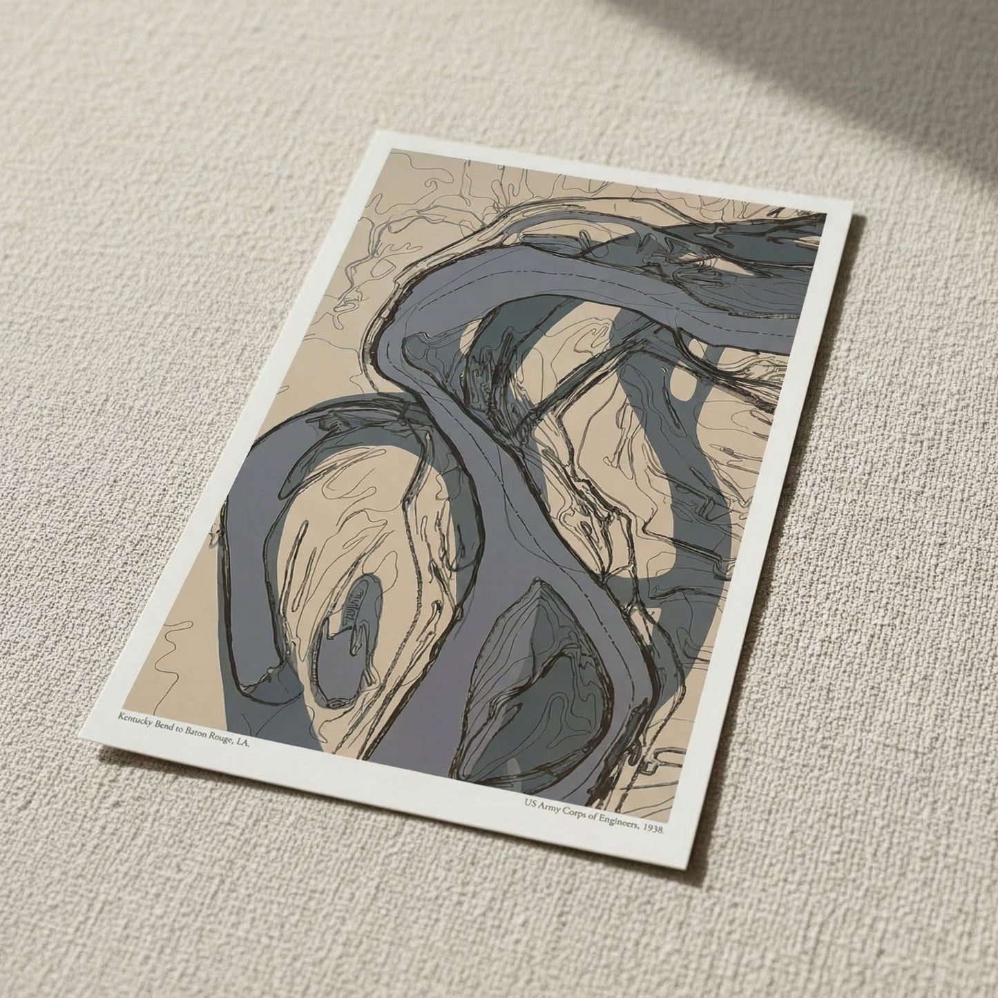 Broadsheet: Mississippi River Meanders - Kentucky Bend to Baton Rouge, LA