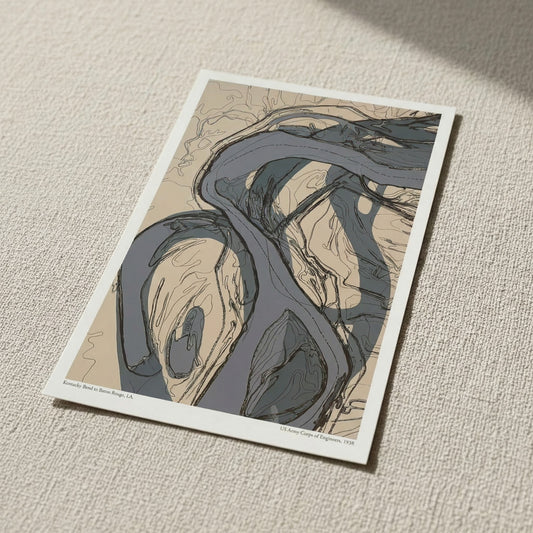 Broadsheet: Mississippi River Meanders - Kentucky Bend to Baton Rouge, LA