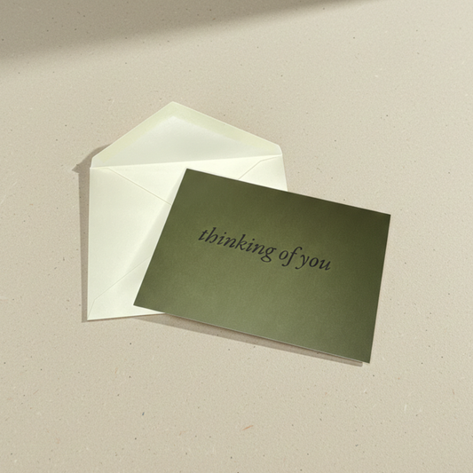 Folded Card - Thinking of You