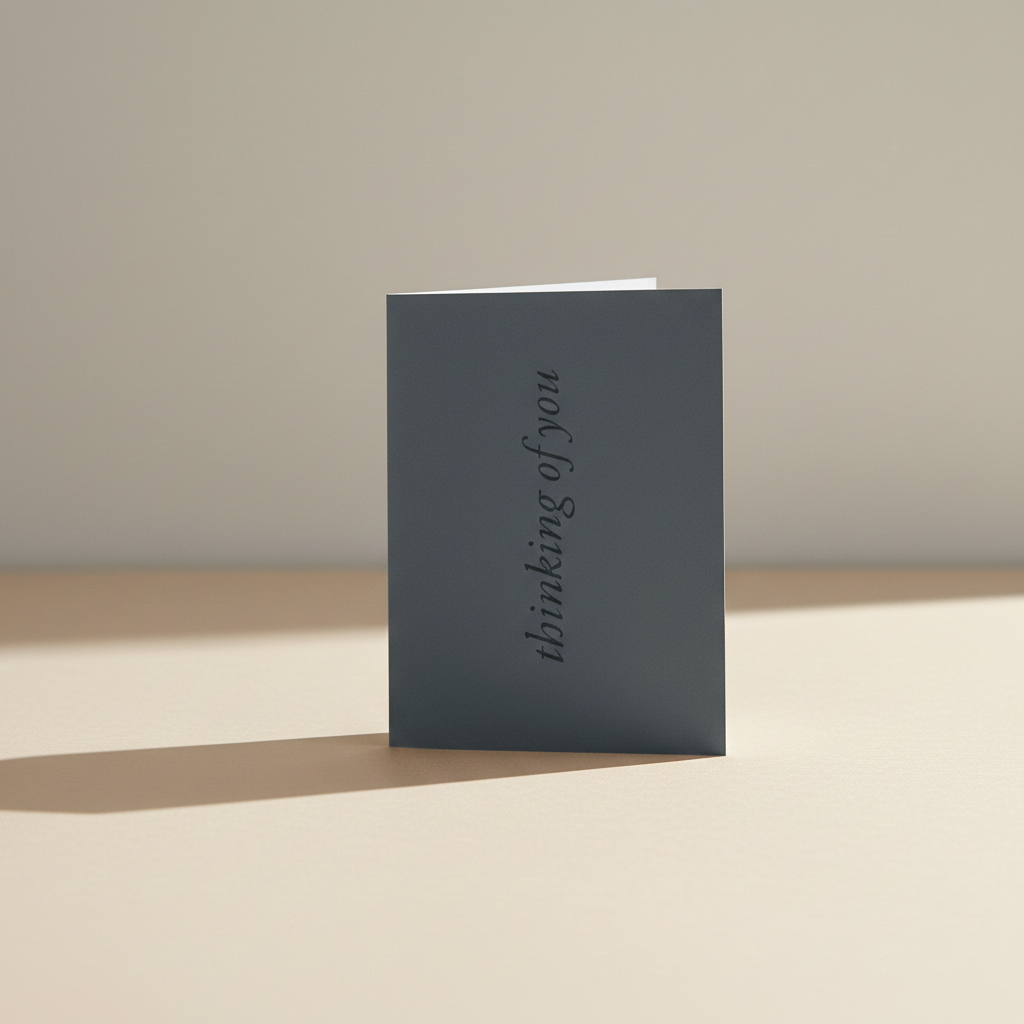 Folded Card - Thinking of You