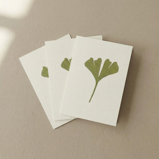 Folded Card - Summer Leaf