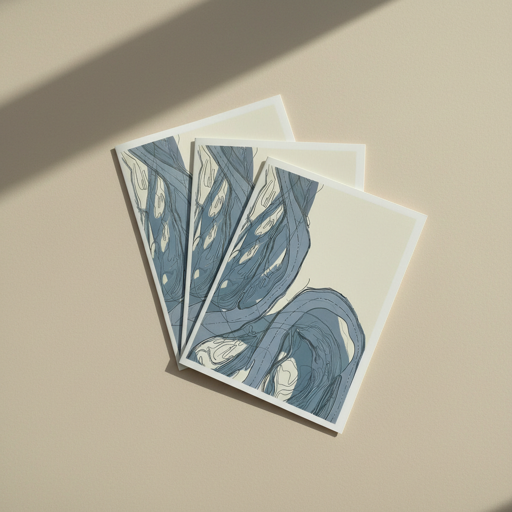 Folded Card Set - Mississippi River Georgetown Bend