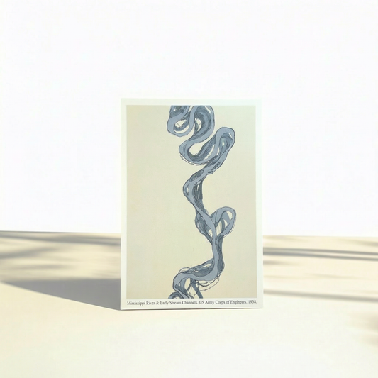 Postcard - Mississippi River Meander Study